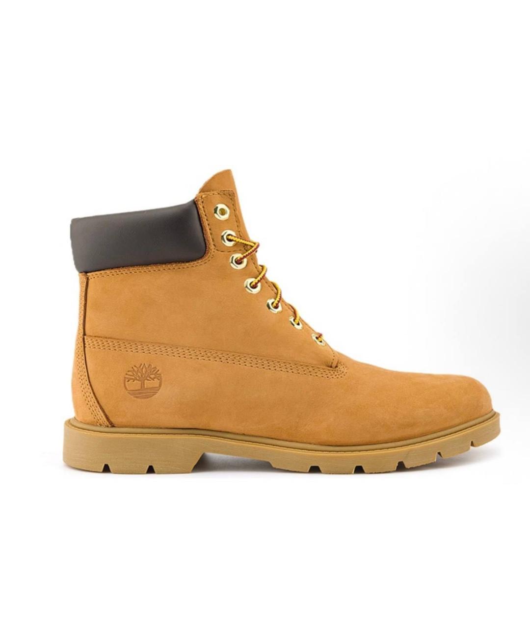 TIMBERLAND Горчичные замшевые высокие ботинки, фото 5