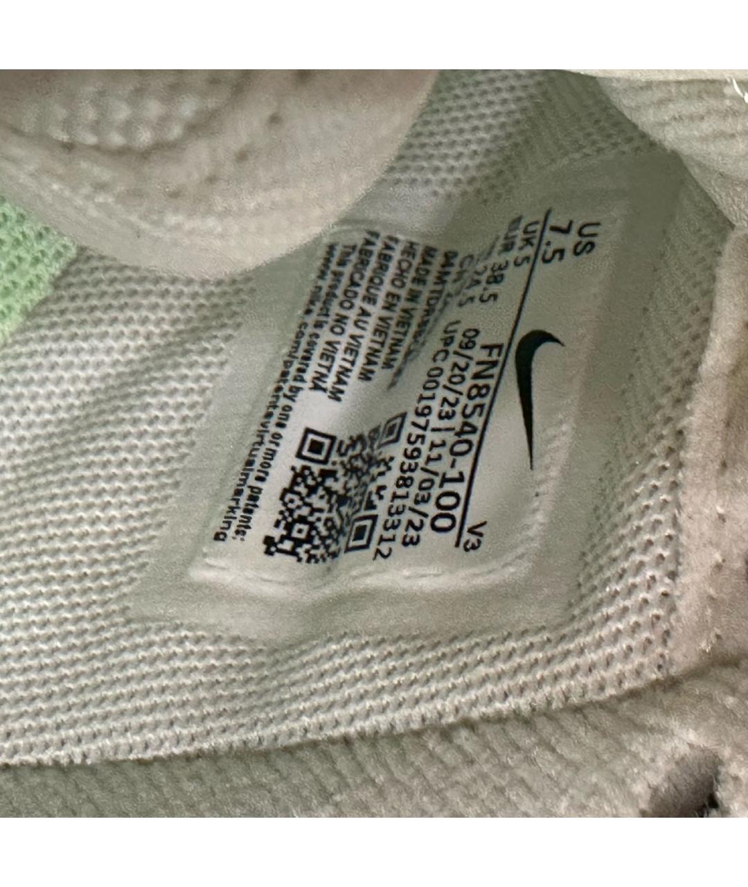 NIKE Белые кожаные кроссовки, фото 6