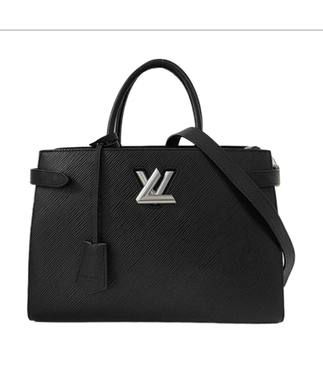 LOUIS VUITTON Черная сумка с короткими ручками, фото 2