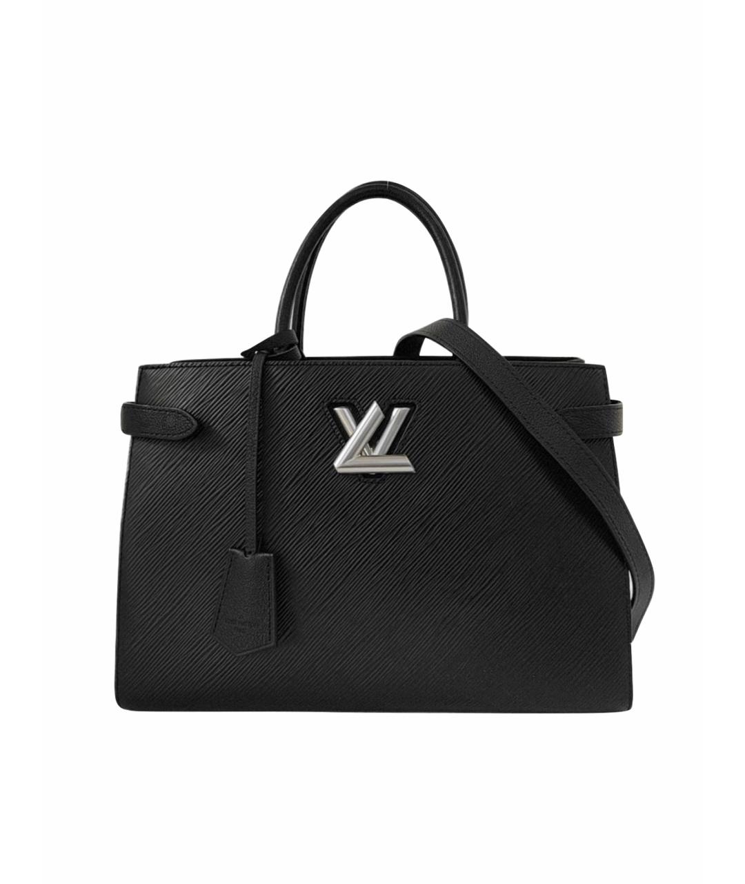 LOUIS VUITTON Черная сумка с короткими ручками, фото 1
