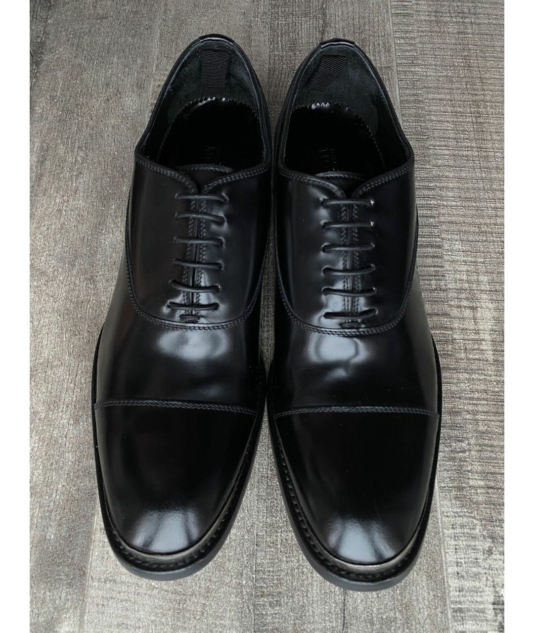 ALEXANDER MCQUEEN Черные туфли из лакированной кожи, фото 2