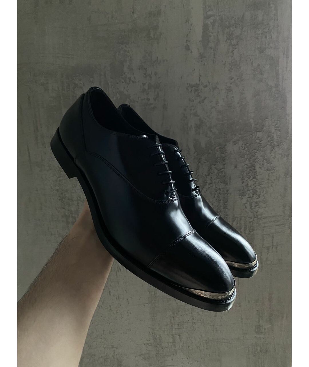 ALEXANDER MCQUEEN Черные туфли из лакированной кожи, фото 3