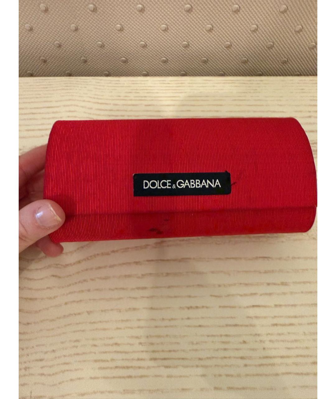 DOLCE&GABBANA Коричневые солнцезащитные очки, фото 2