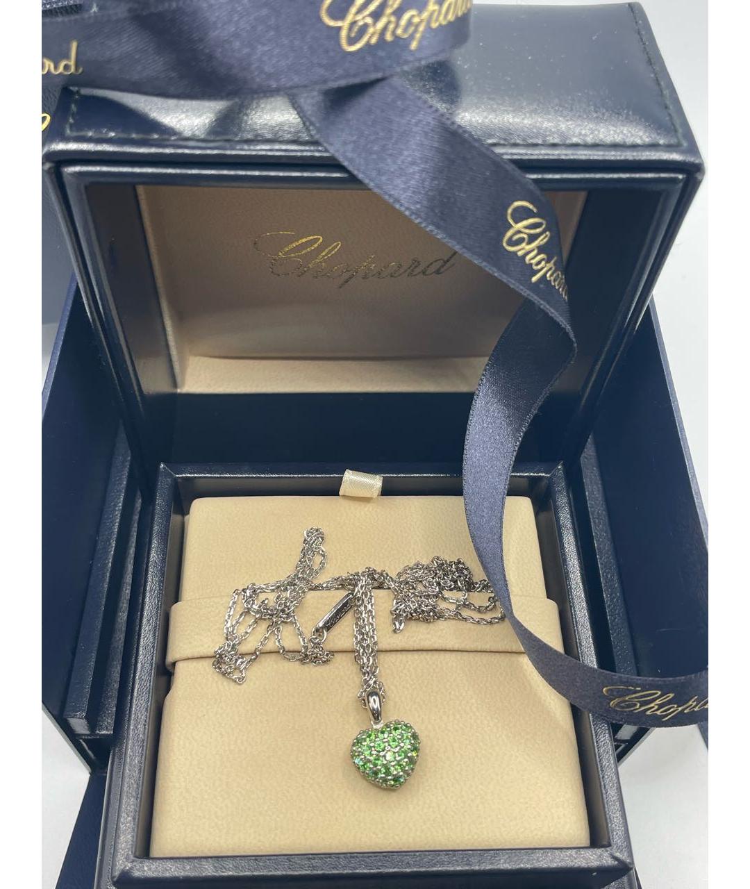 CHOPARD Золотая подвеска из белого золота, фото 4