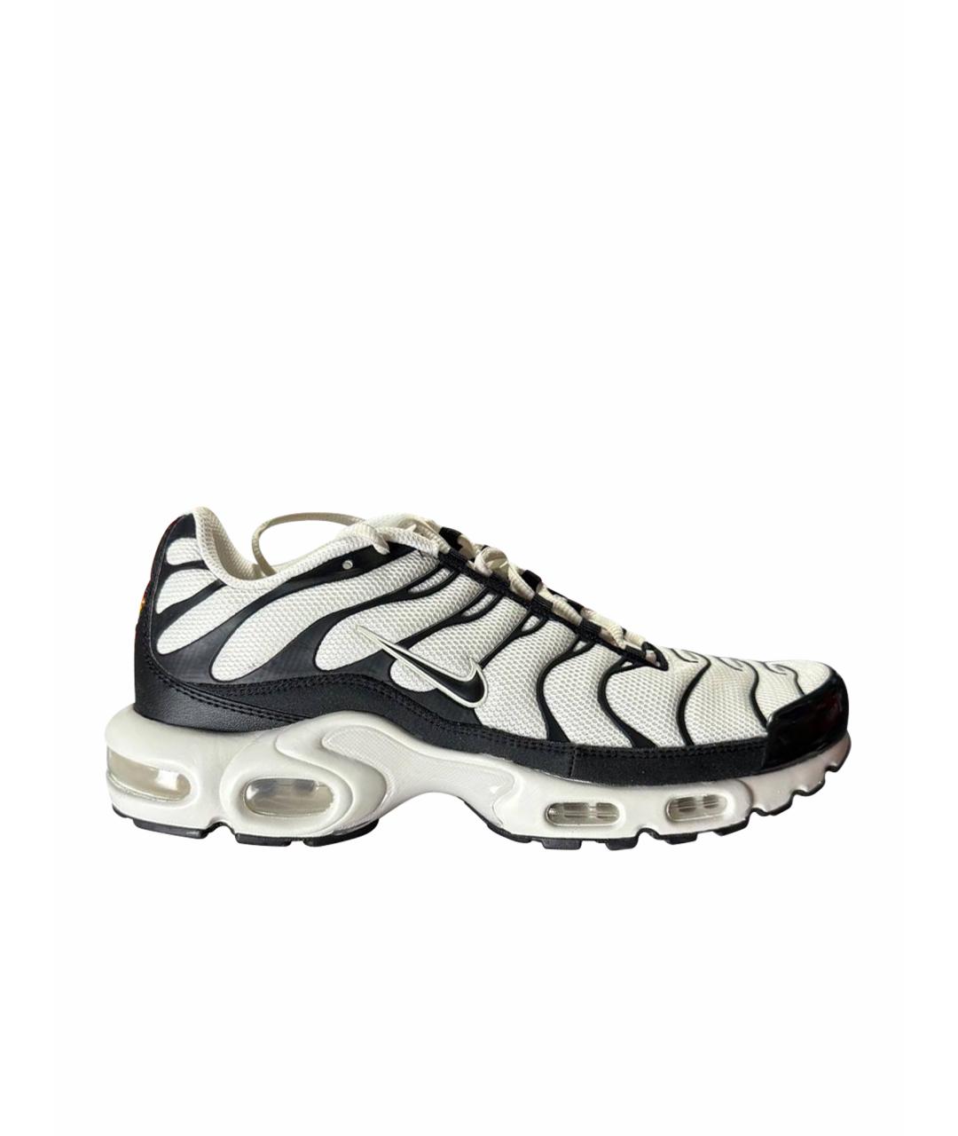 NIKE Белые кожаные низкие кроссовки / кеды, фото 1