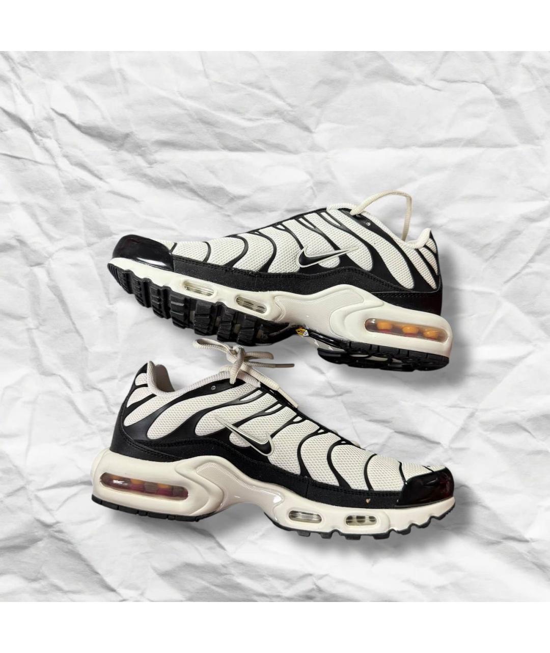 NIKE Белые кожаные низкие кроссовки / кеды, фото 8