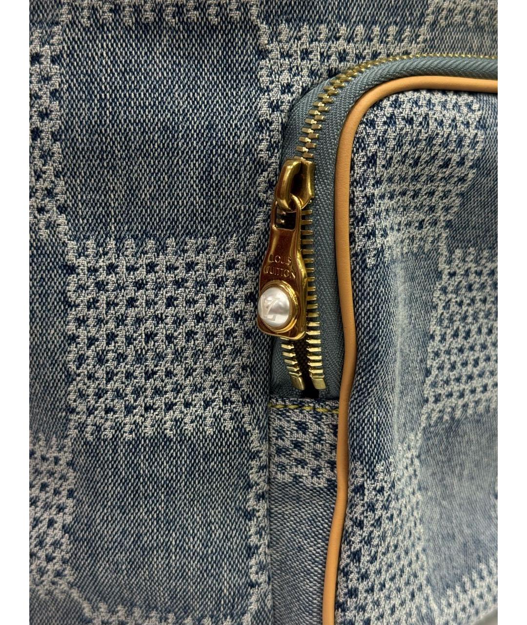 LOUIS VUITTON Голубой рюкзак, фото 7