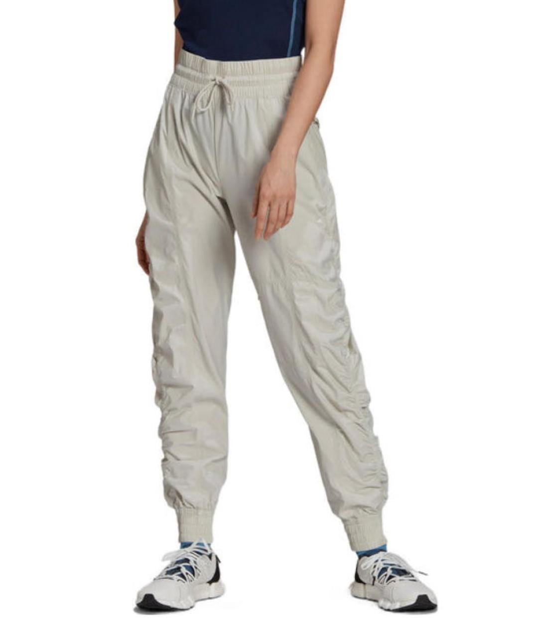 ADIDAS BY STELLA MCCARTNEY Бежевые прямые брюки, фото 8