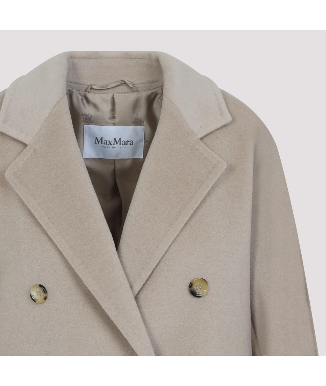MAX MARA Серое кашемировое пальто, фото 4