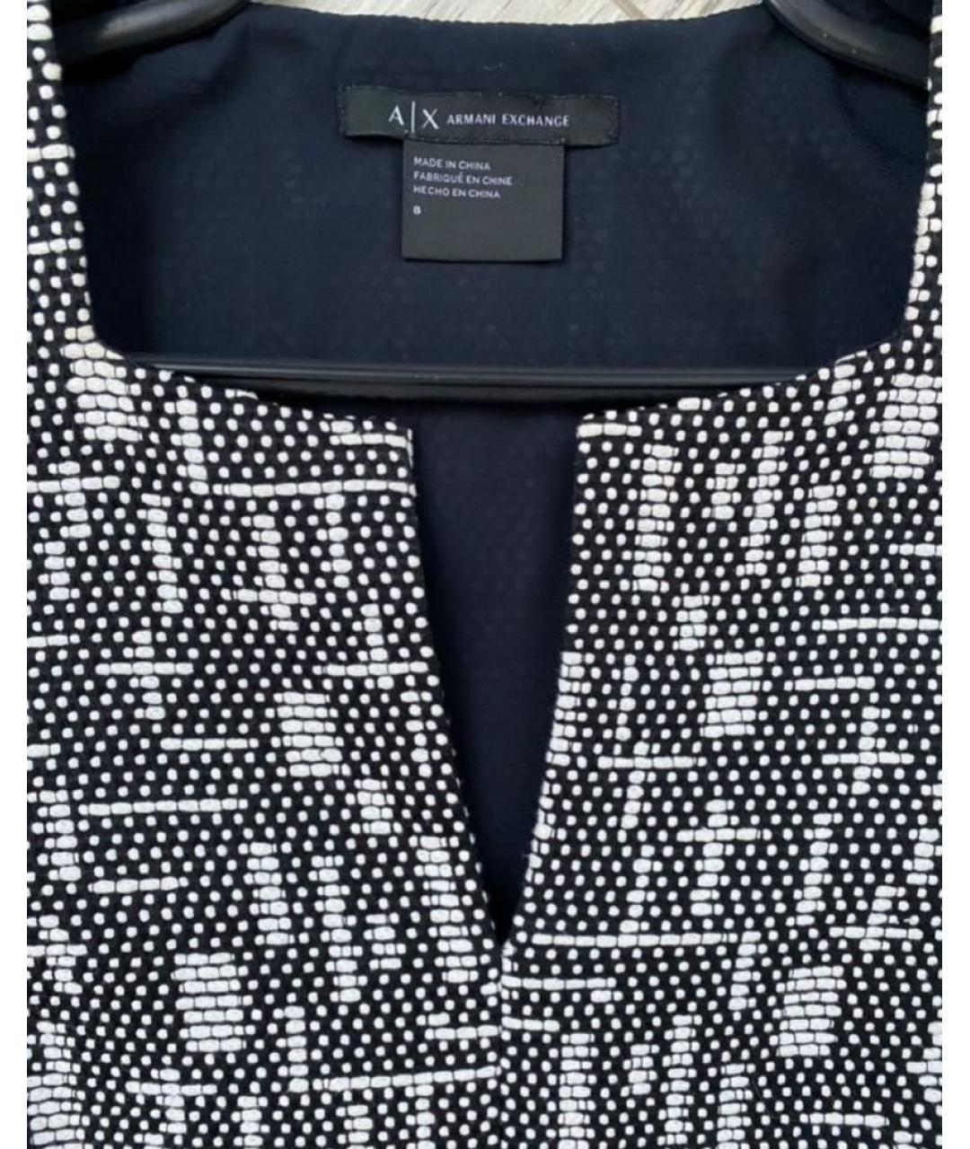 ARMANI EXCHANGE Хлопко-эластановое платье, фото 3
