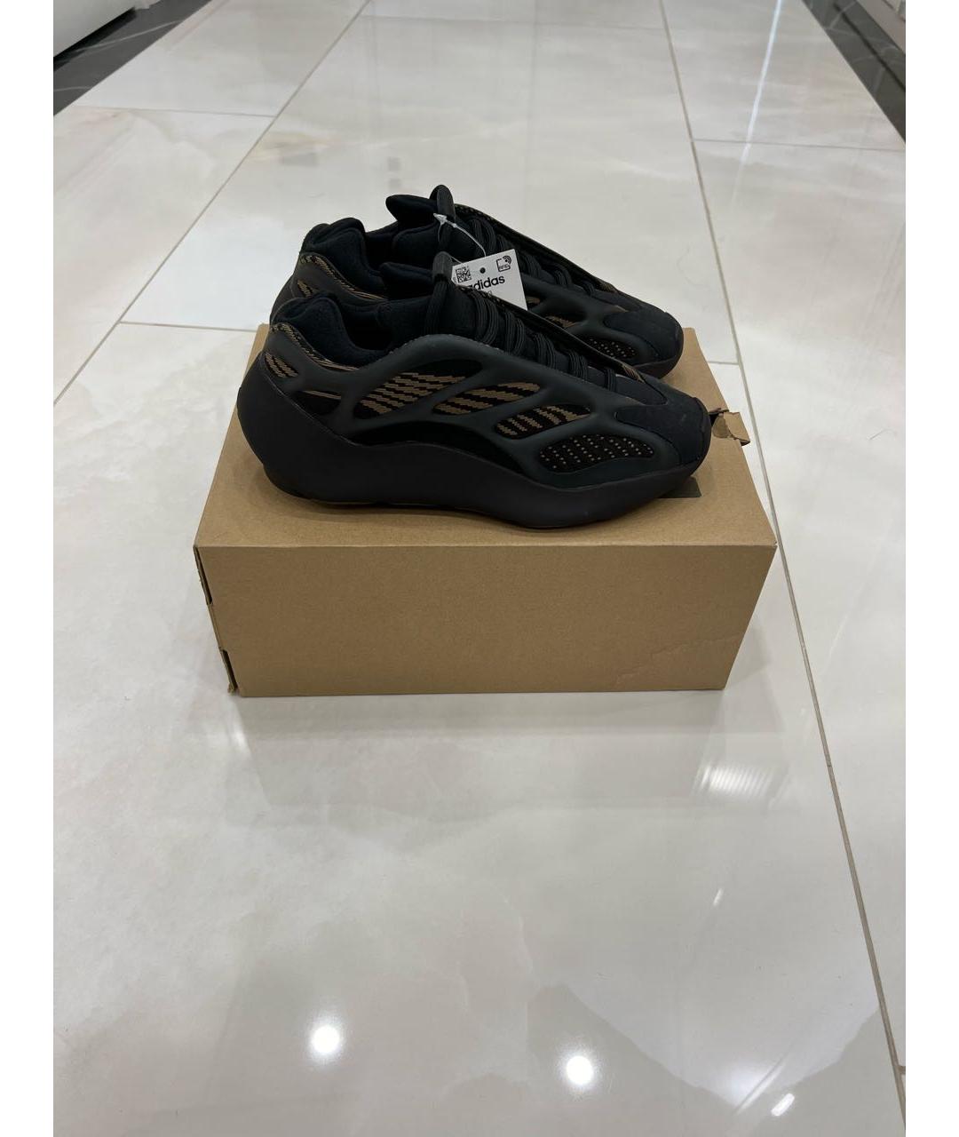 ADIDAS YEEZY Черные текстильные кроссовки, фото 9