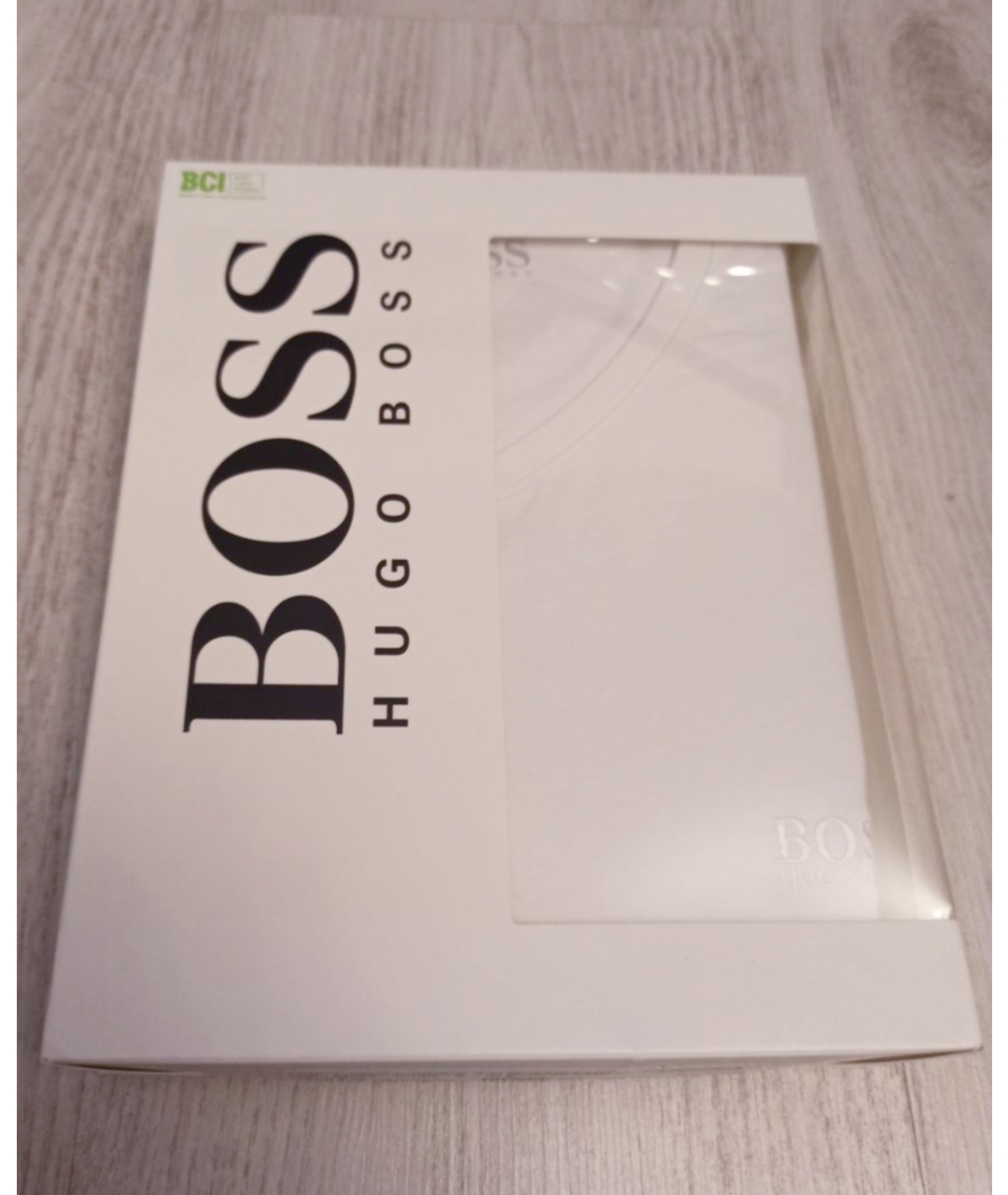 HUGO BOSS Белая хлопковая футболка, фото 3