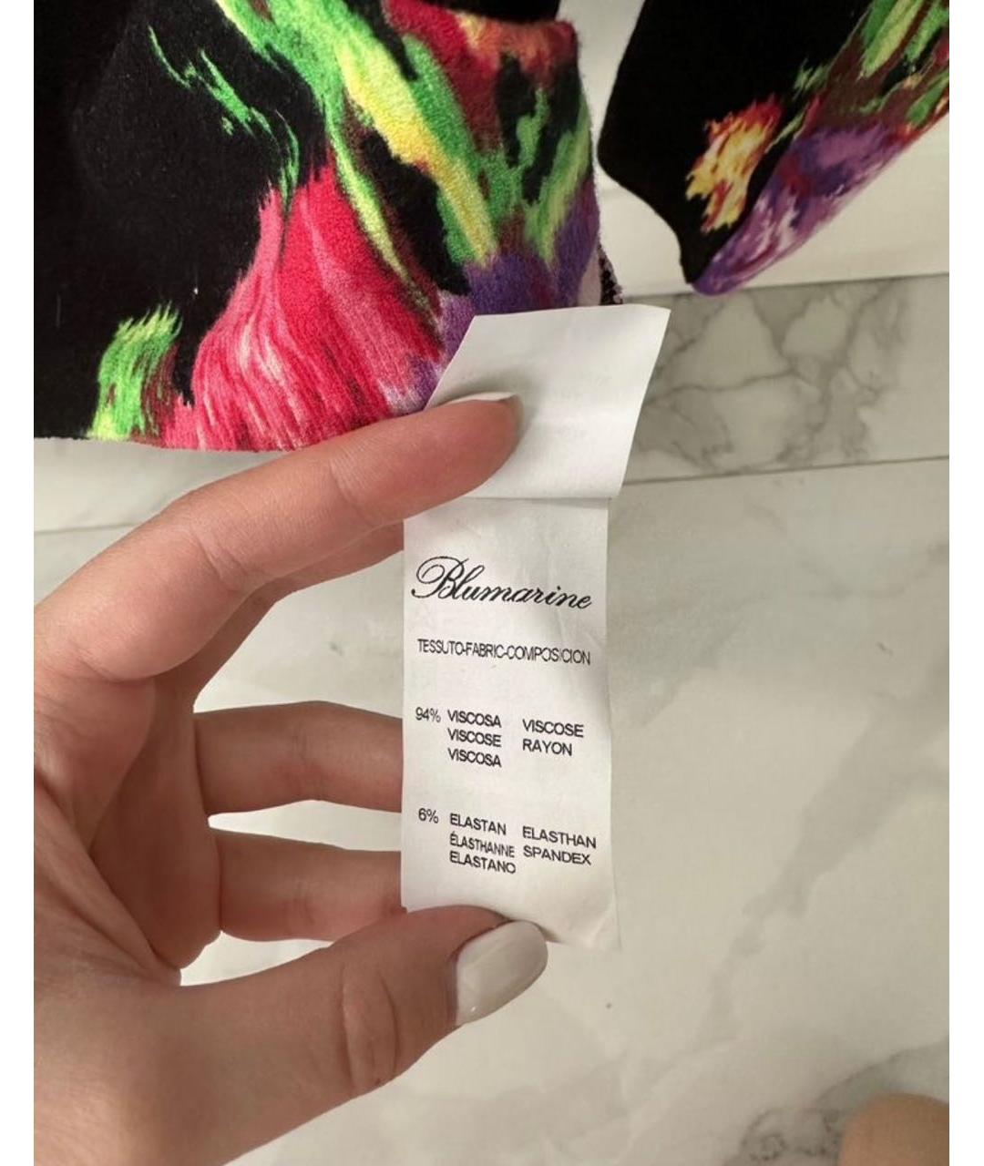 BLUMARINE Мульти вискозная блузы, фото 3