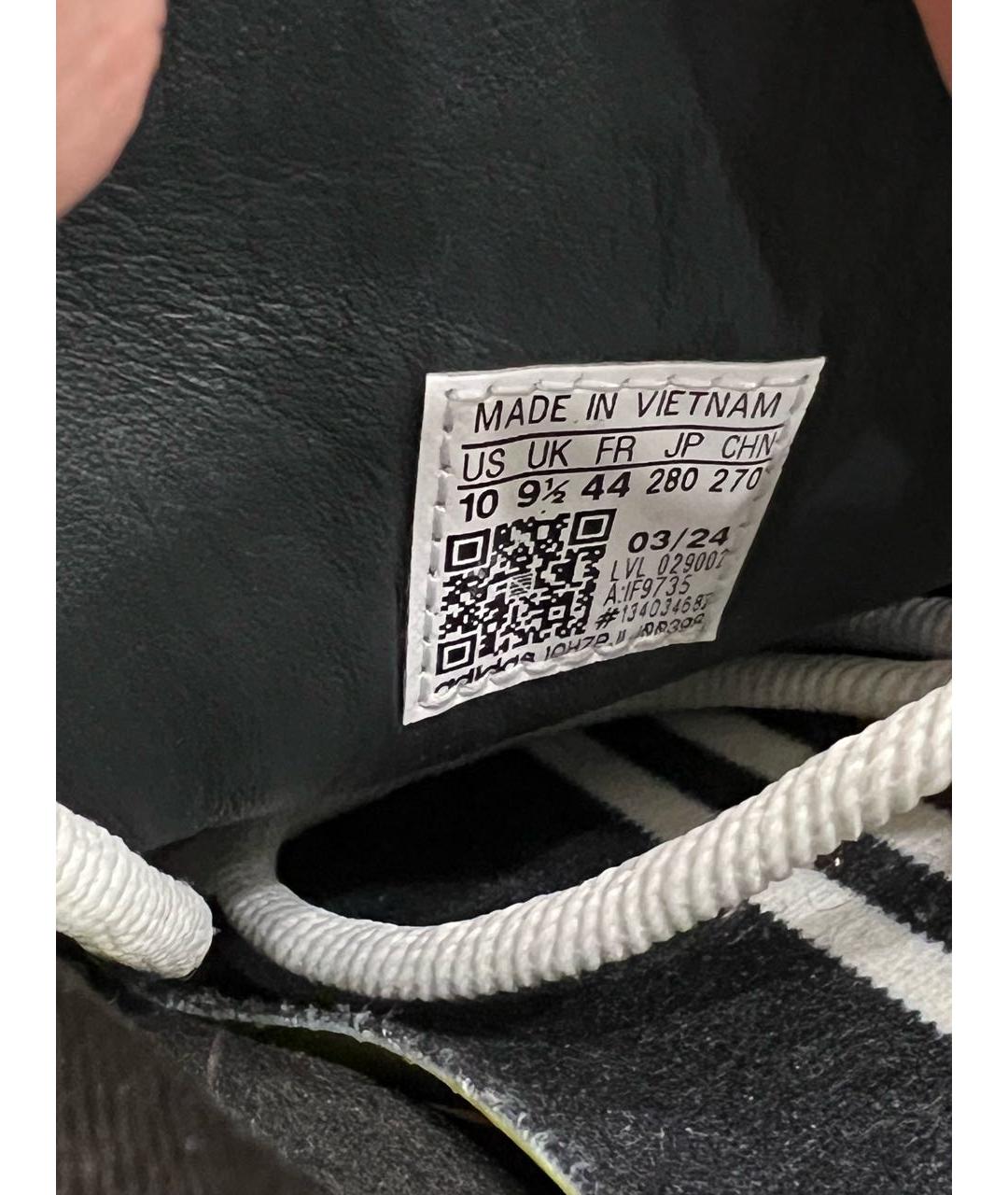 ADIDAS Белые кожаные низкие кроссовки / кеды, фото 6