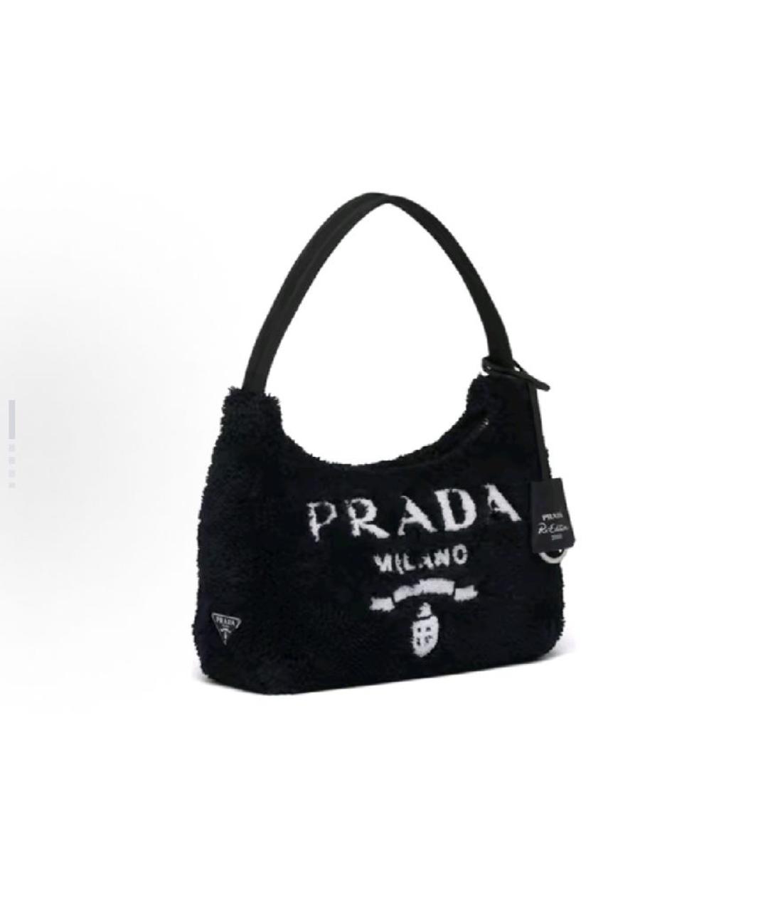 PRADA Черная сумка с короткими ручками, фото 2