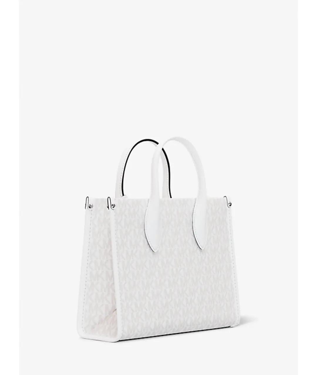 MICHAEL KORS Белая сумка тоут, фото 2