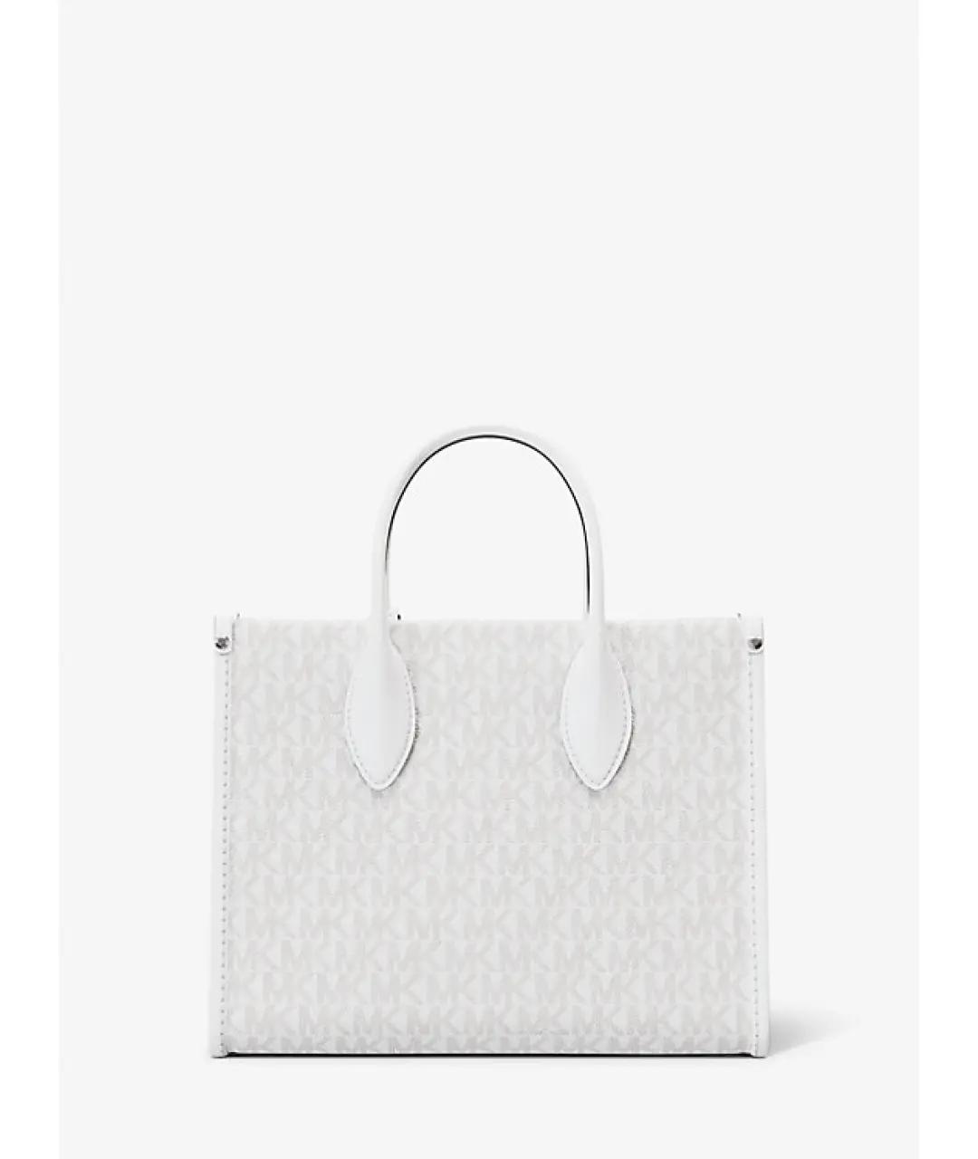 MICHAEL KORS Белая сумка тоут, фото 4
