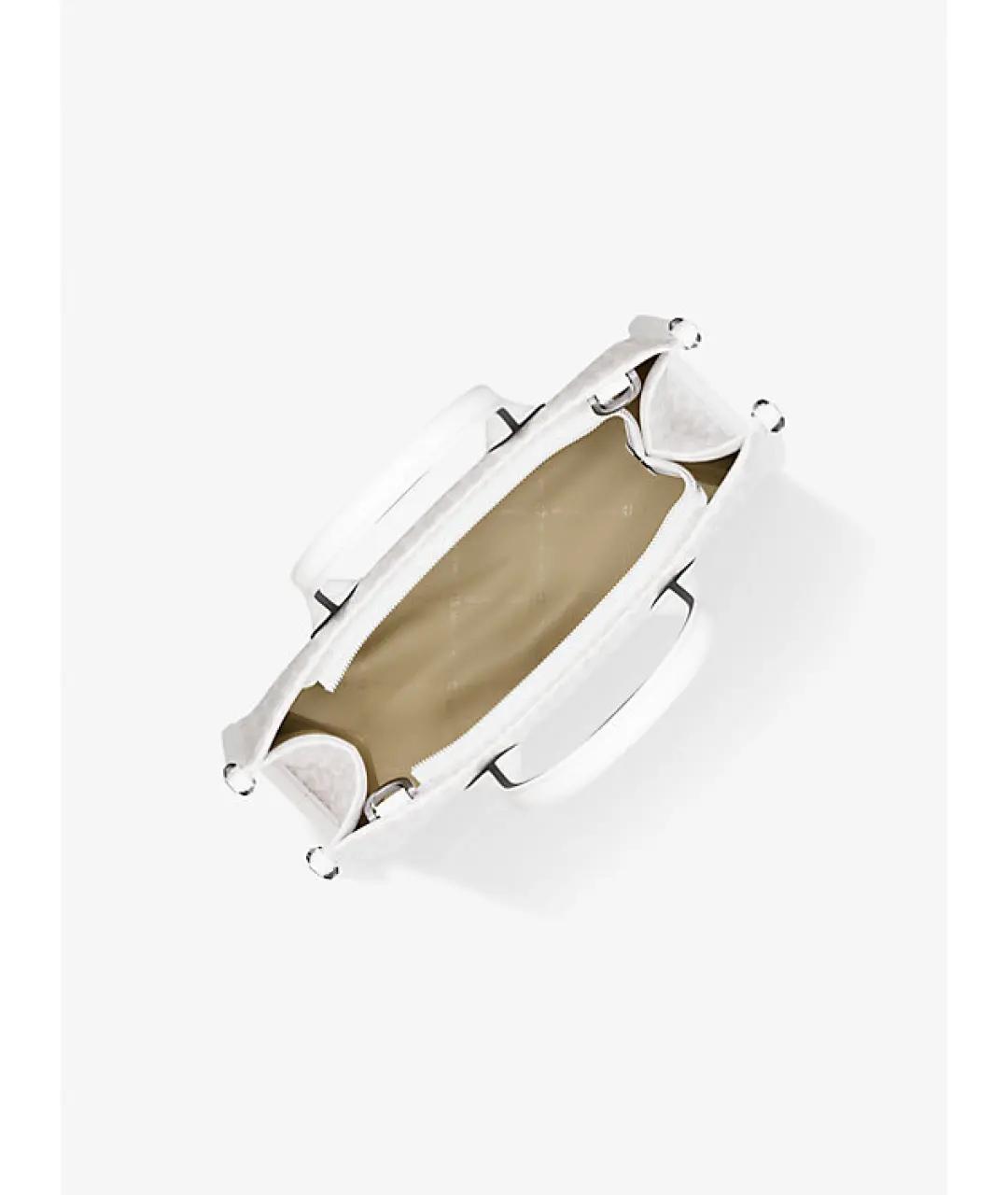MICHAEL KORS Белая сумка тоут, фото 3