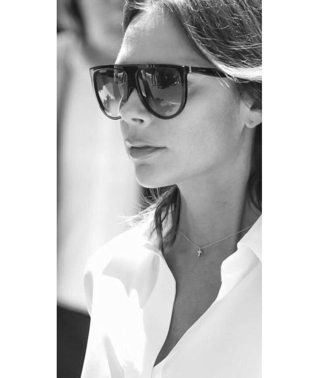 CELINE Черные пластиковые солнцезащитные очки, фото 5