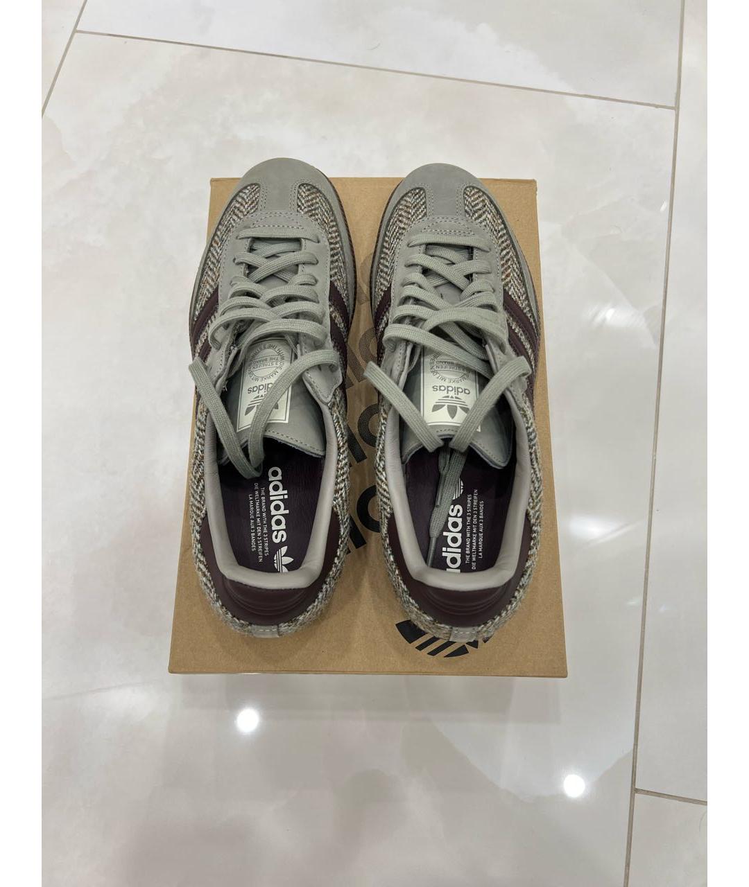 ADIDAS Антрацитовые низкие кроссовки / кеды, фото 3