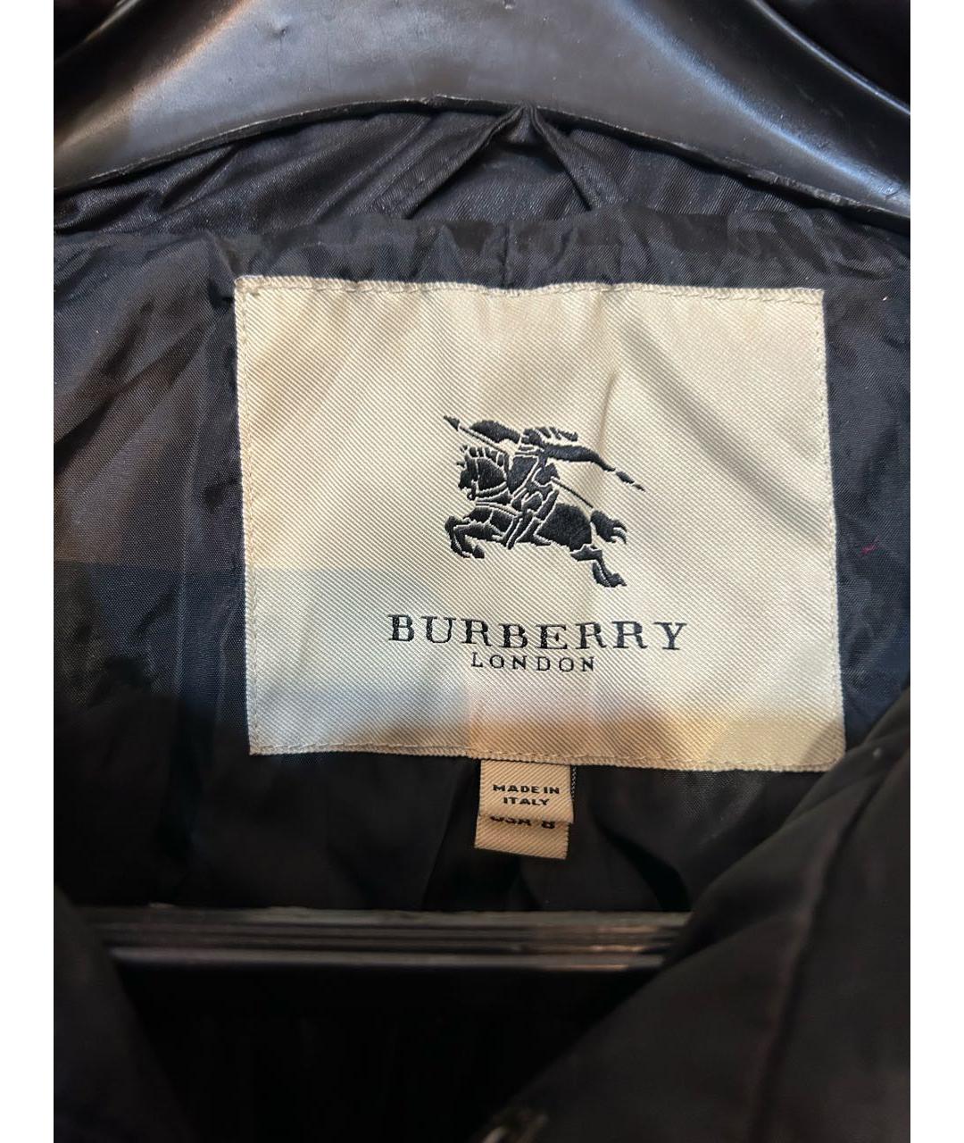 BURBERRY Черная парка, фото 3