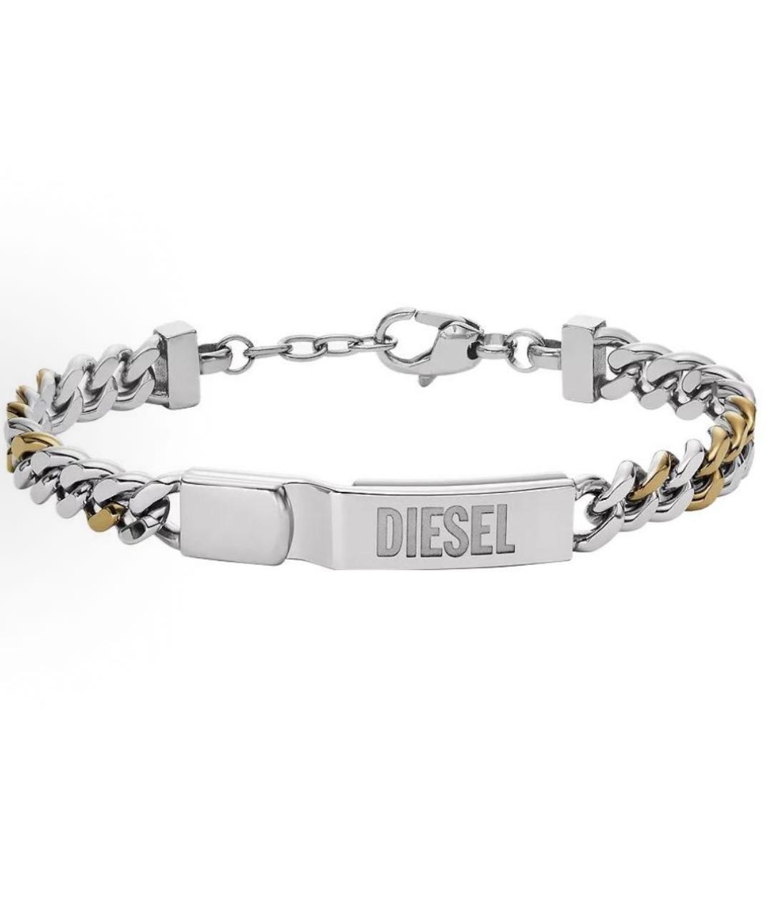 DIESEL Серебрянный браслет, фото 6