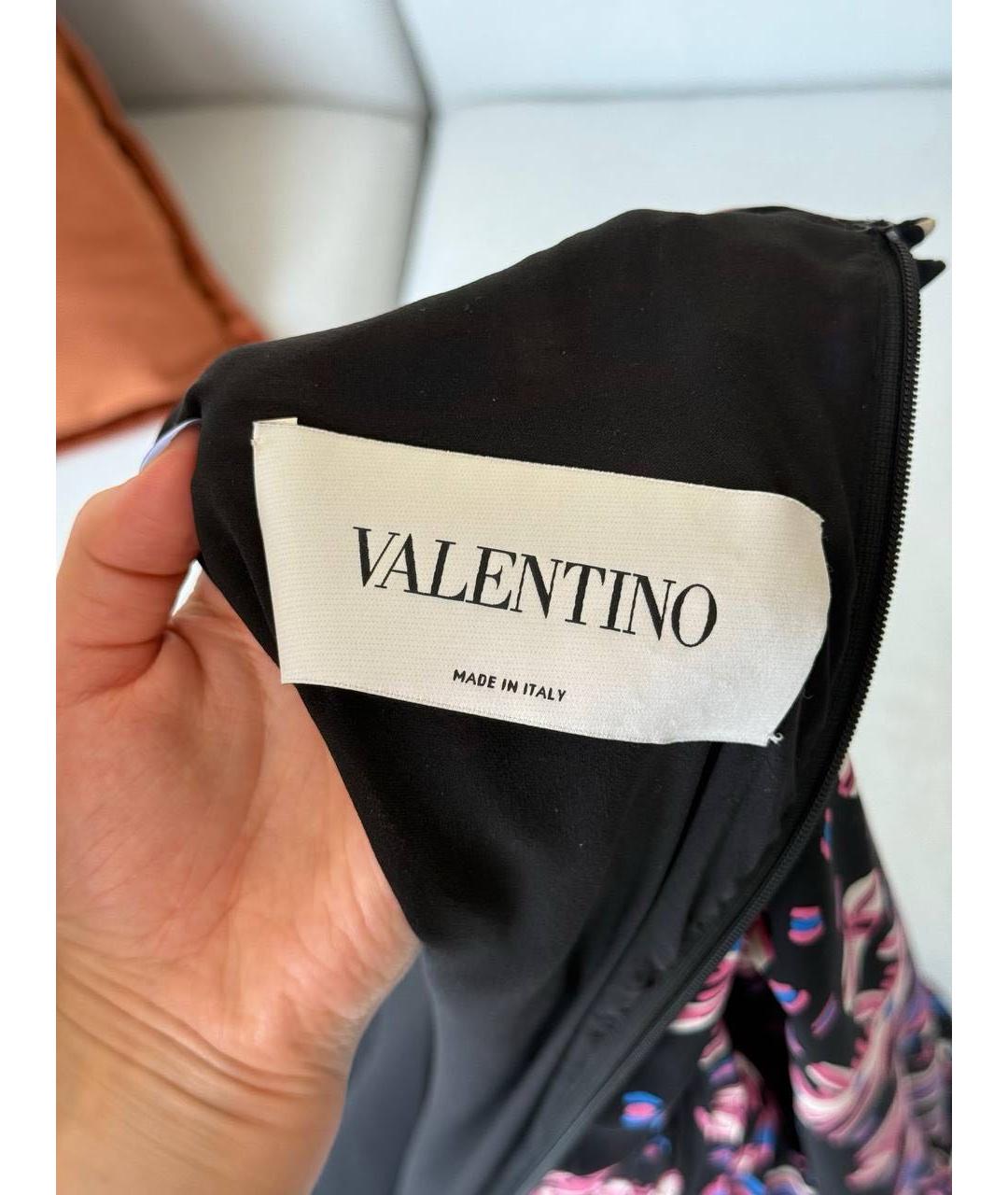 VALENTINO Фиолетовое повседневное платье, фото 3
