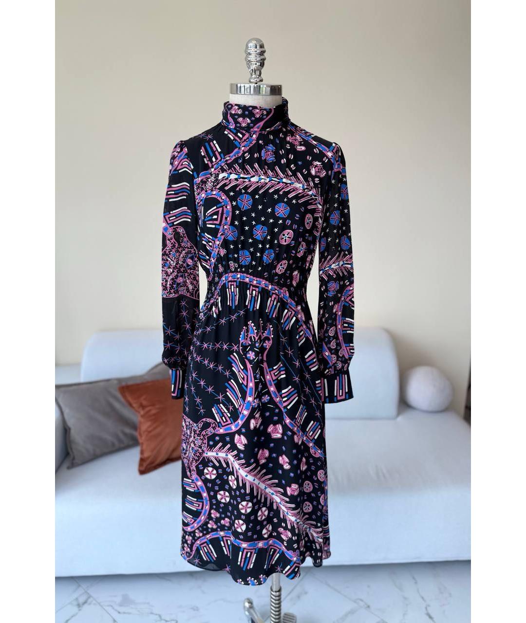 VALENTINO Фиолетовое повседневное платье, фото 8