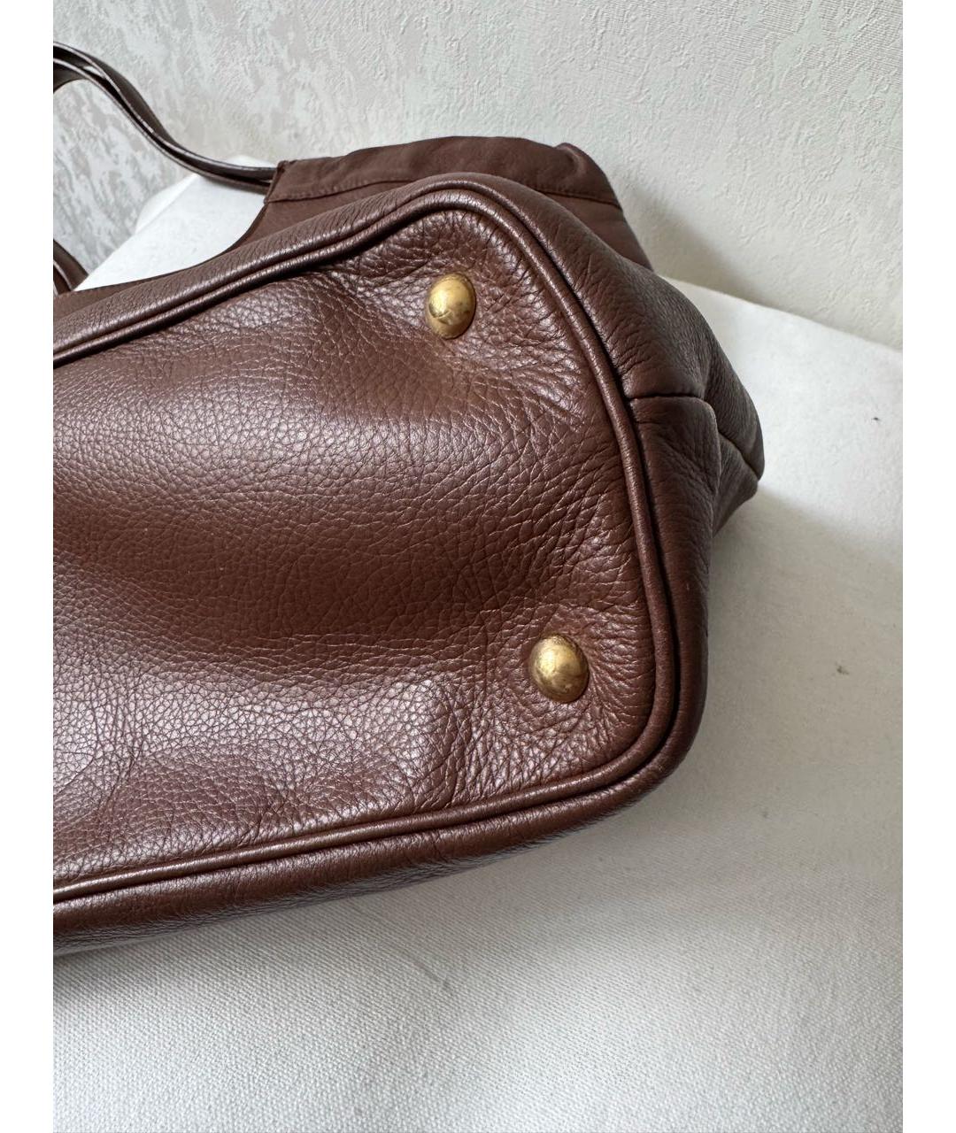 SAINT LAURENT Кожаная сумка тоут, фото 3
