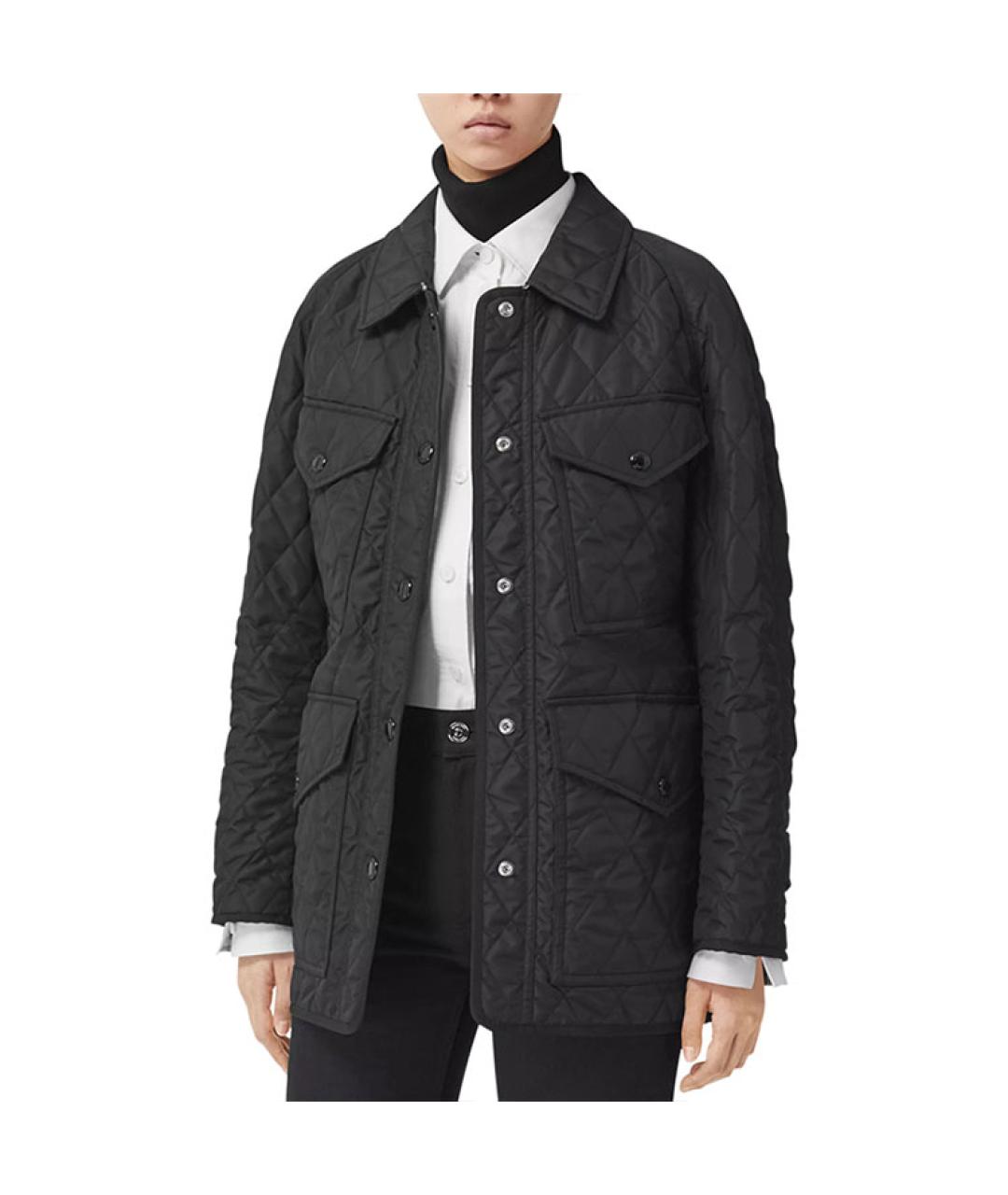 BURBERRY Черная куртка, фото 4