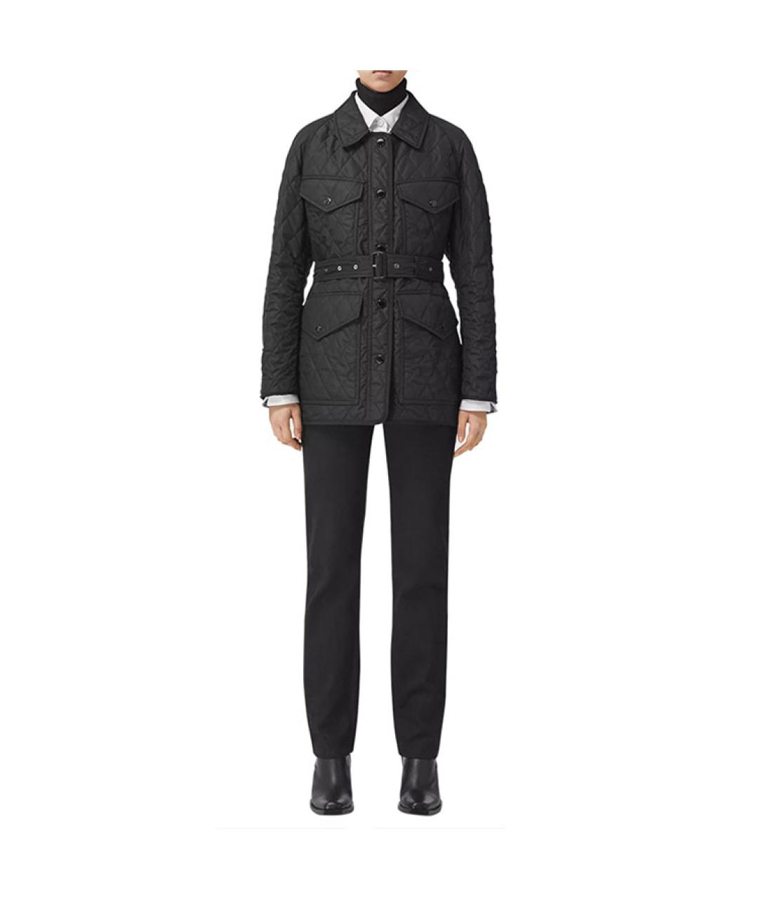 BURBERRY Черная куртка, фото 2