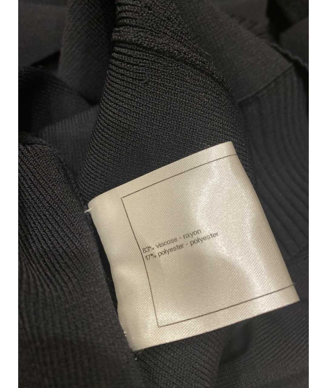 CHANEL PRE-OWNED Черный вискозный жакет/пиджак, фото 7