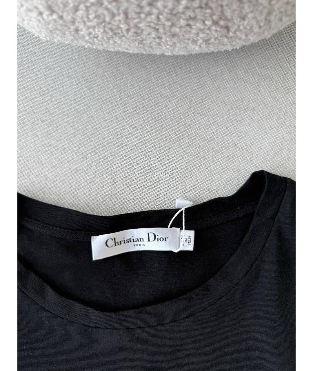 CHRISTIAN DIOR Черная футболка, фото 3