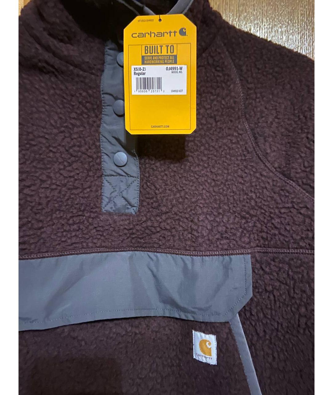 CARHARTT Бордовая куртка, фото 3