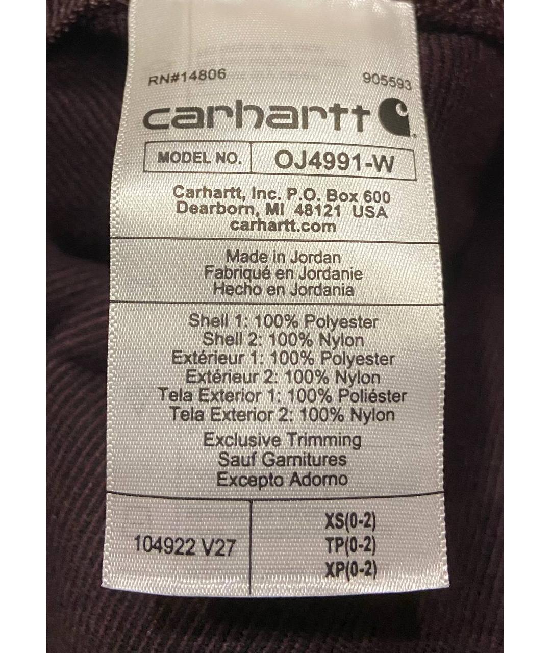 CARHARTT Бордовая куртка, фото 6