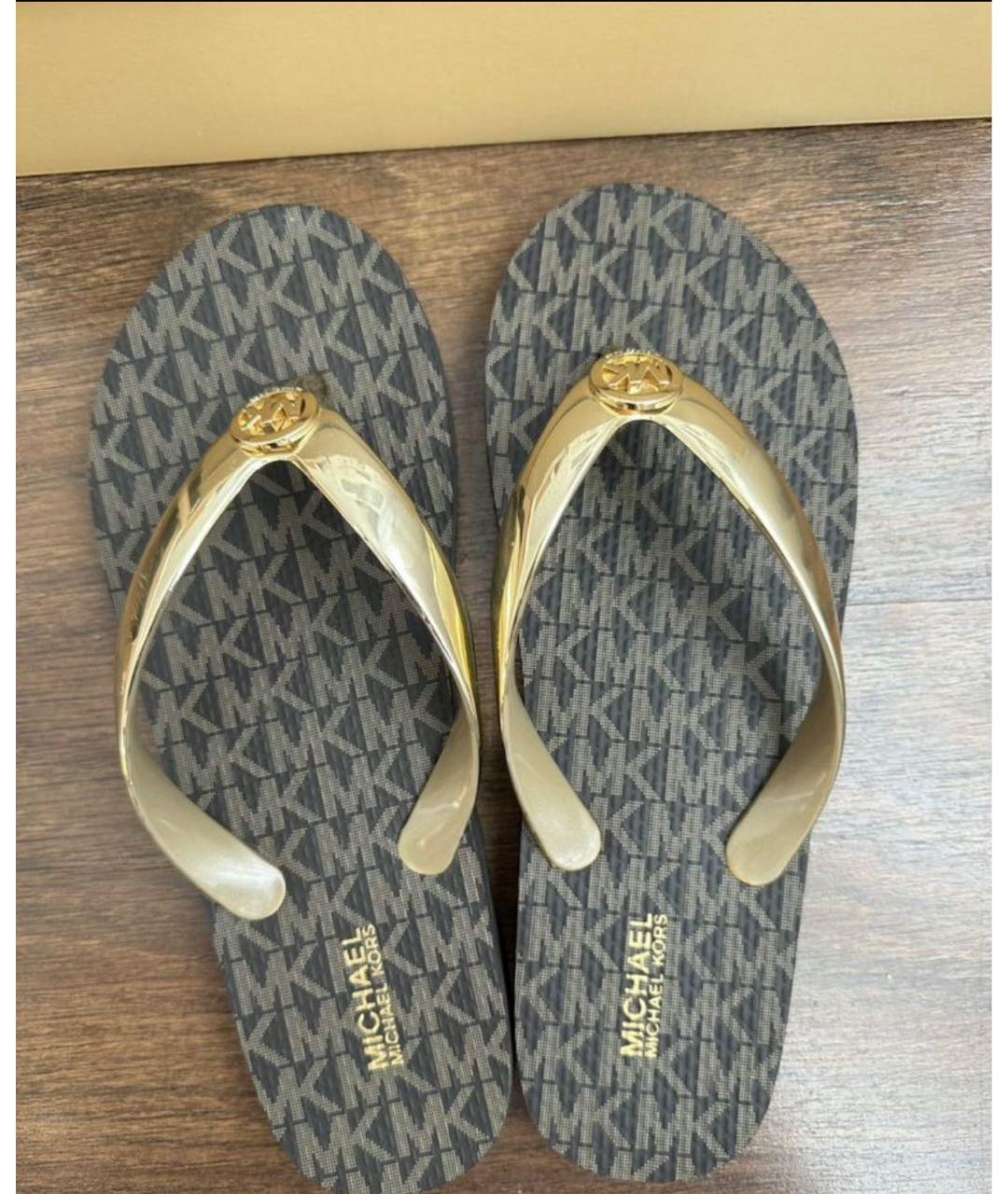MICHAEL KORS Черные шлепанцы, фото 2