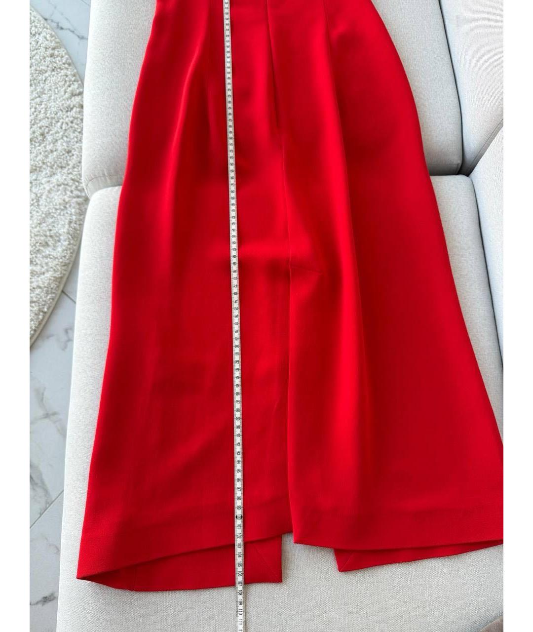 VICTORIA BECKHAM Красное платье, фото 7