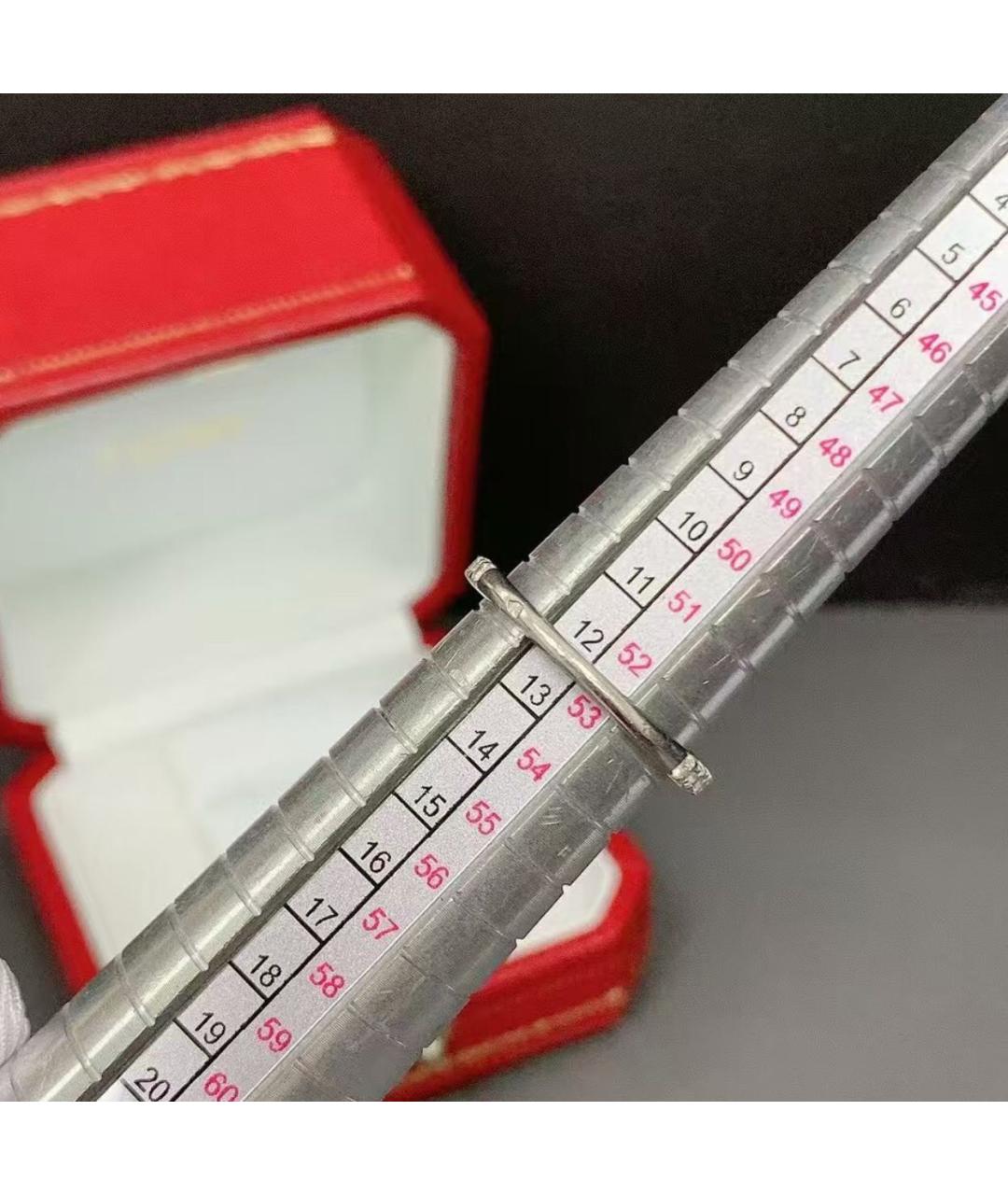 CARTIER Платиновое кольцо, фото 7