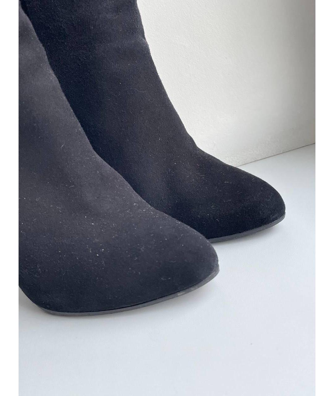 GIUSEPPE ZANOTTI DESIGN Черные замшевые ботильоны, фото 7