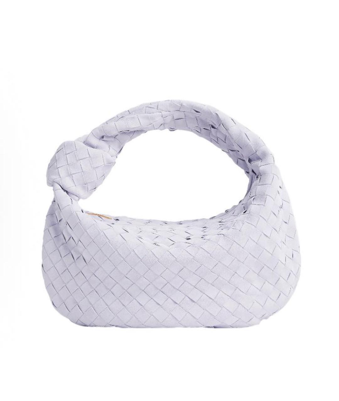 BOTTEGA VENETA Фиолетовая кожаная сумка с короткими ручками, фото 1