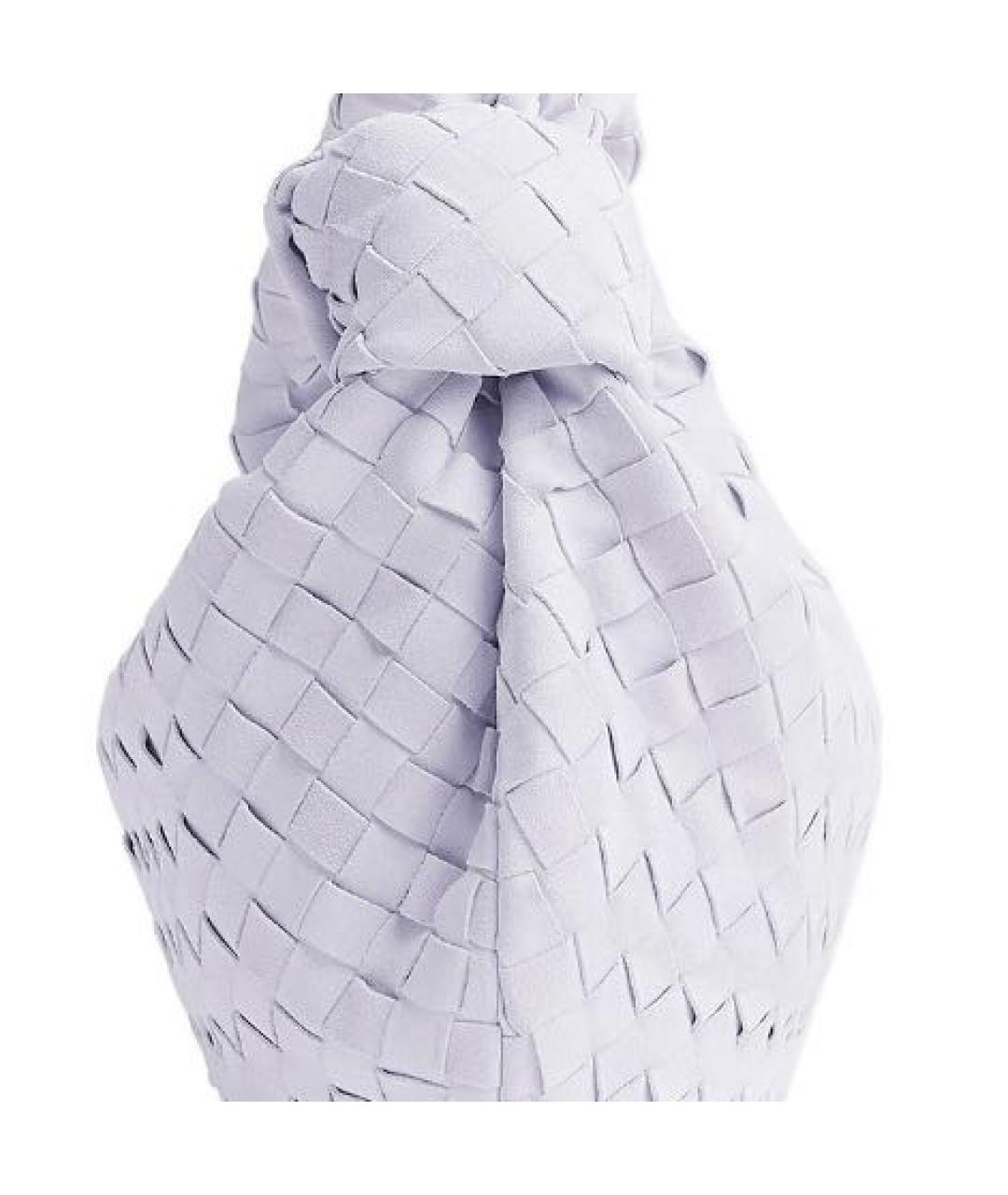 BOTTEGA VENETA Фиолетовая кожаная сумка с короткими ручками, фото 5