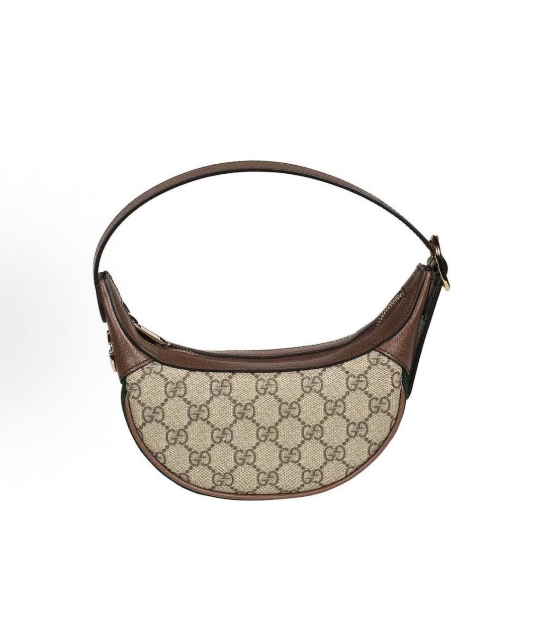 GUCCI Коричневая сумка с короткими ручками, фото 6
