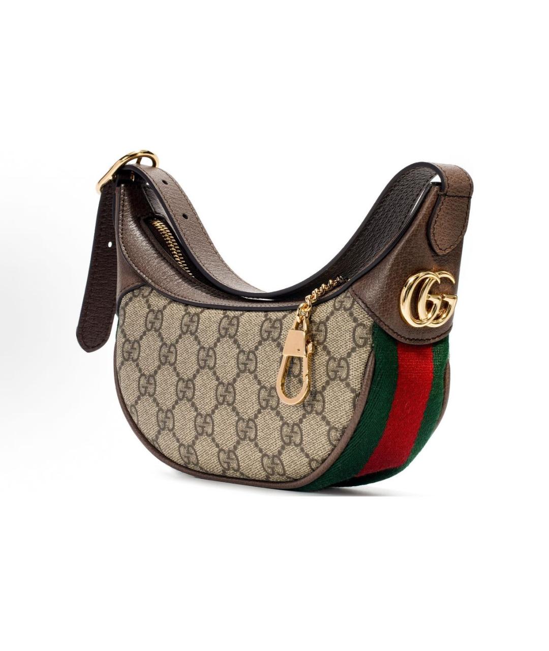 GUCCI Коричневая сумка с короткими ручками, фото 2