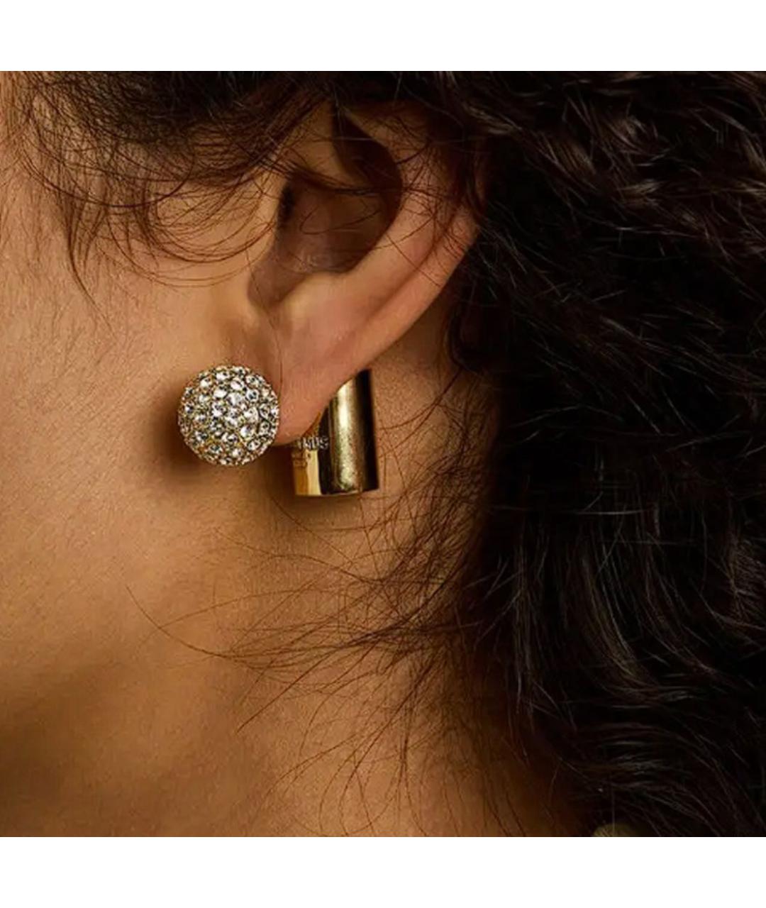 JACQUEMUS Золотые серьги, фото 3