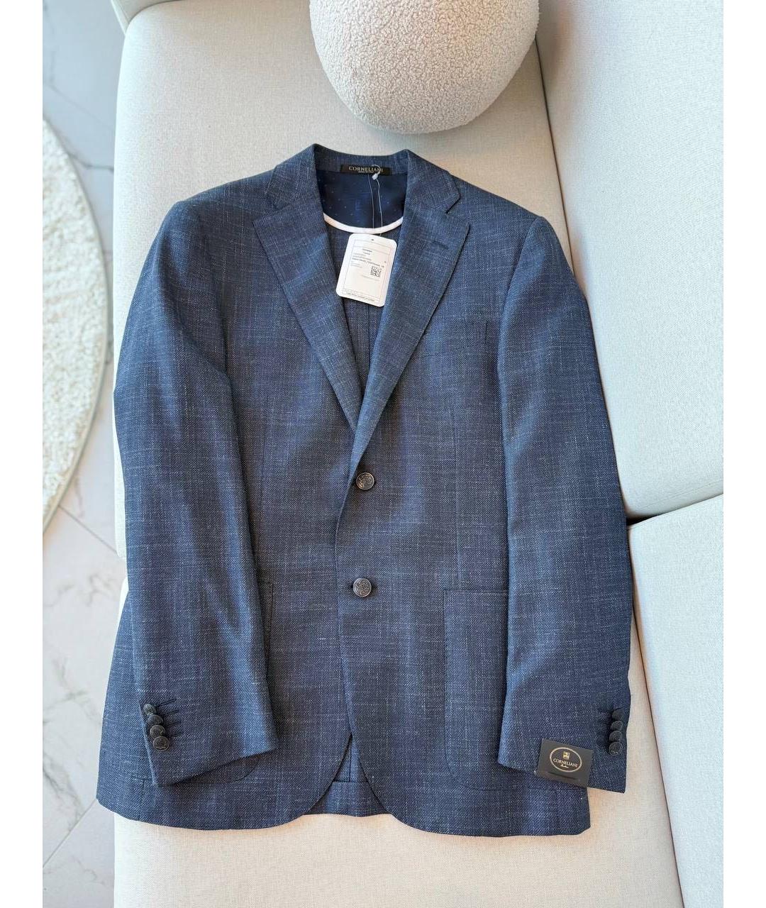 CORNELIANI Темно-синий пиджак, фото 9