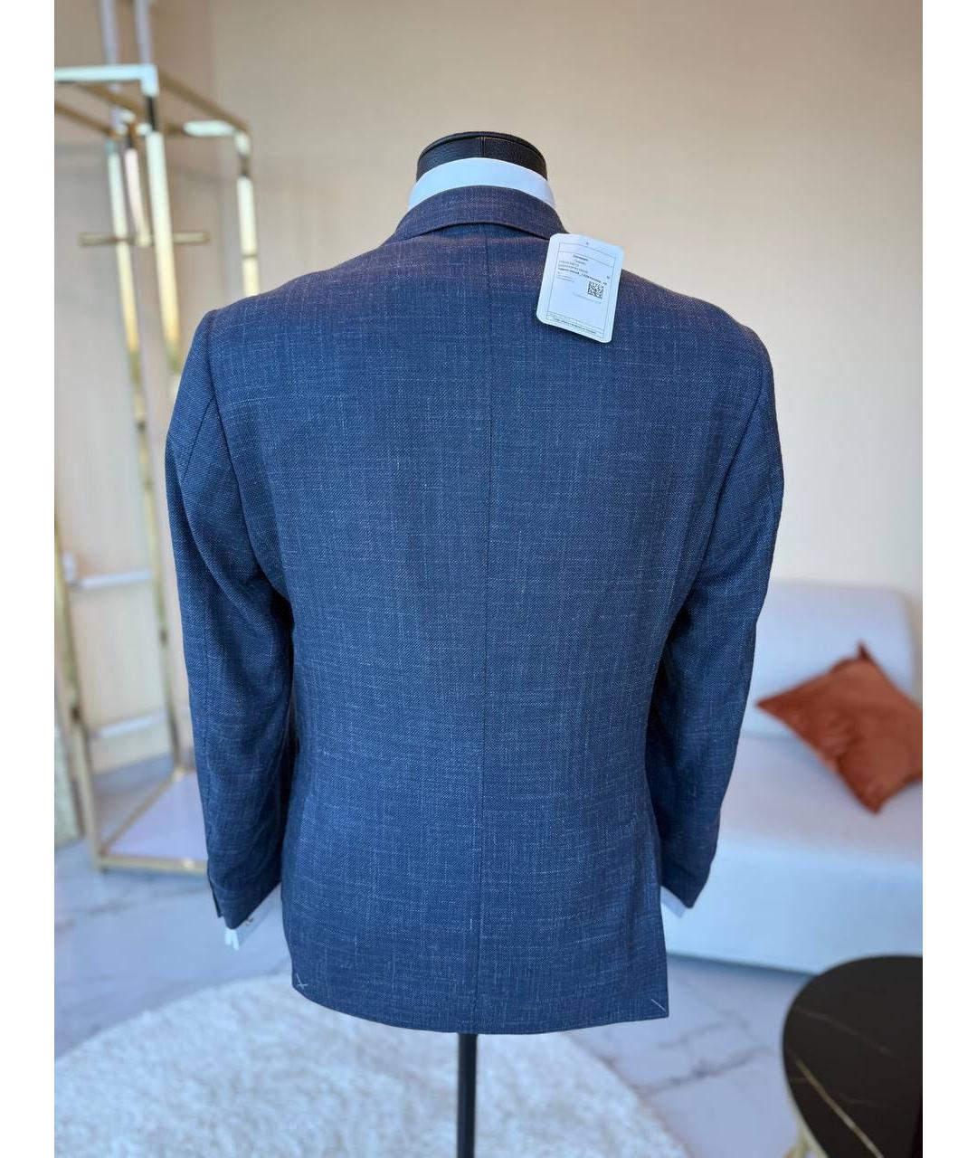 CORNELIANI Темно-синий пиджак, фото 3