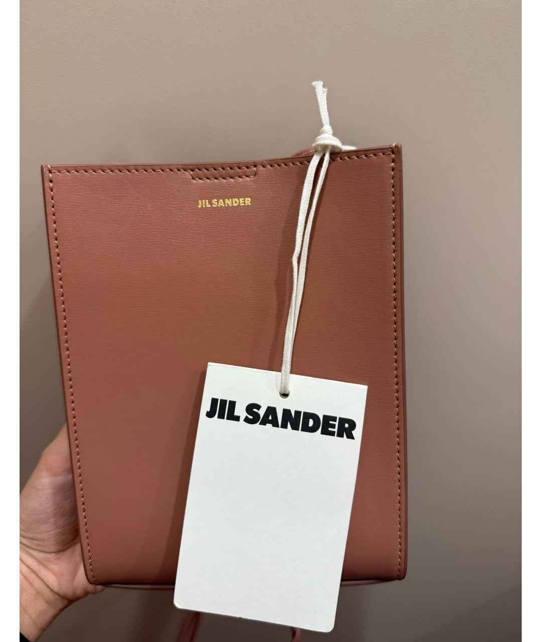 JIL SANDER Кожаная поясная сумка, фото 4