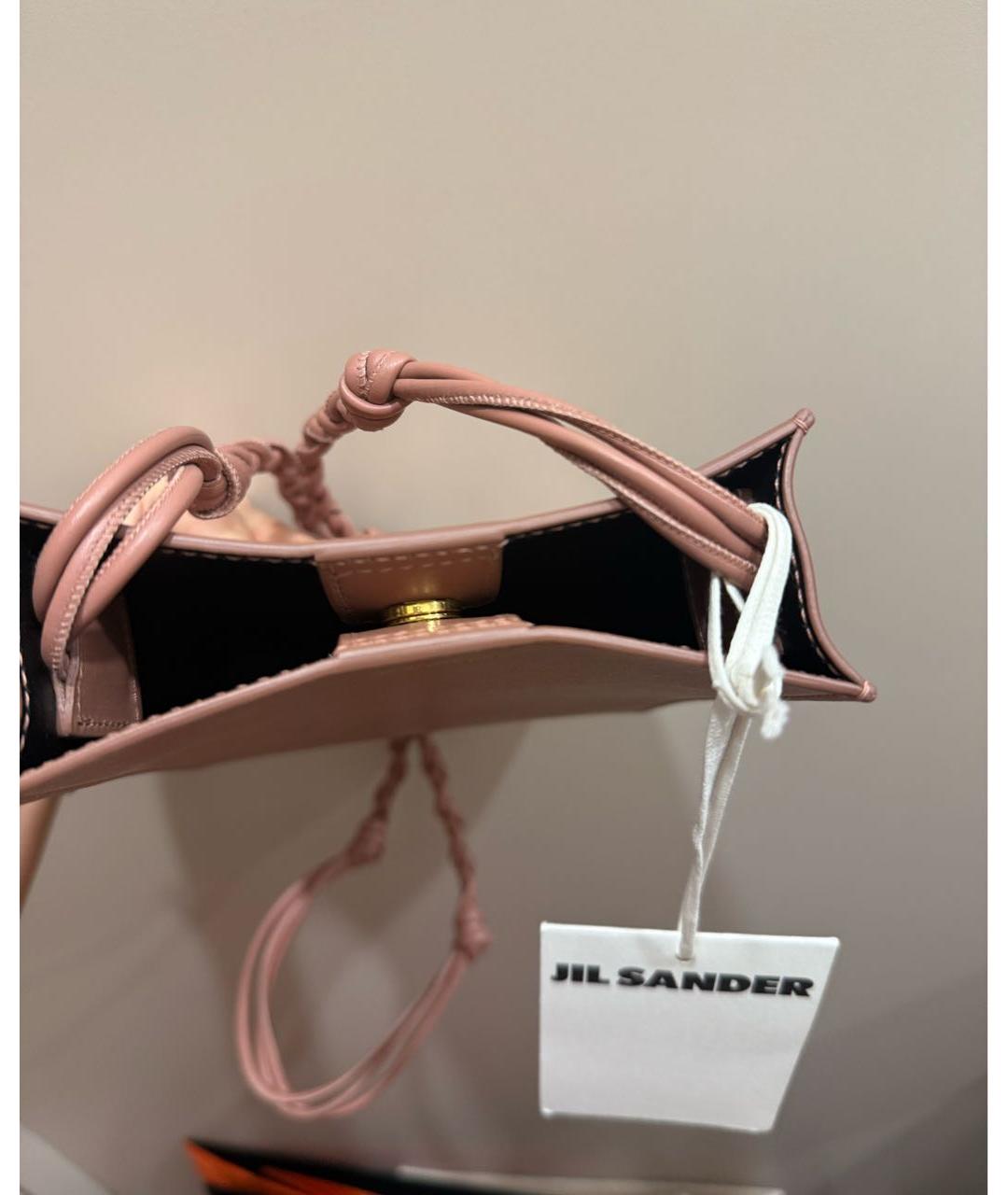 JIL SANDER Кожаная поясная сумка, фото 5