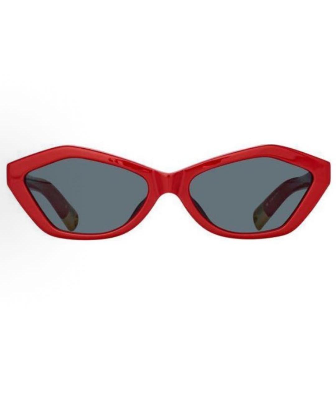 JACQUEMUS Красные пластиковые солнцезащитные очки, фото 4