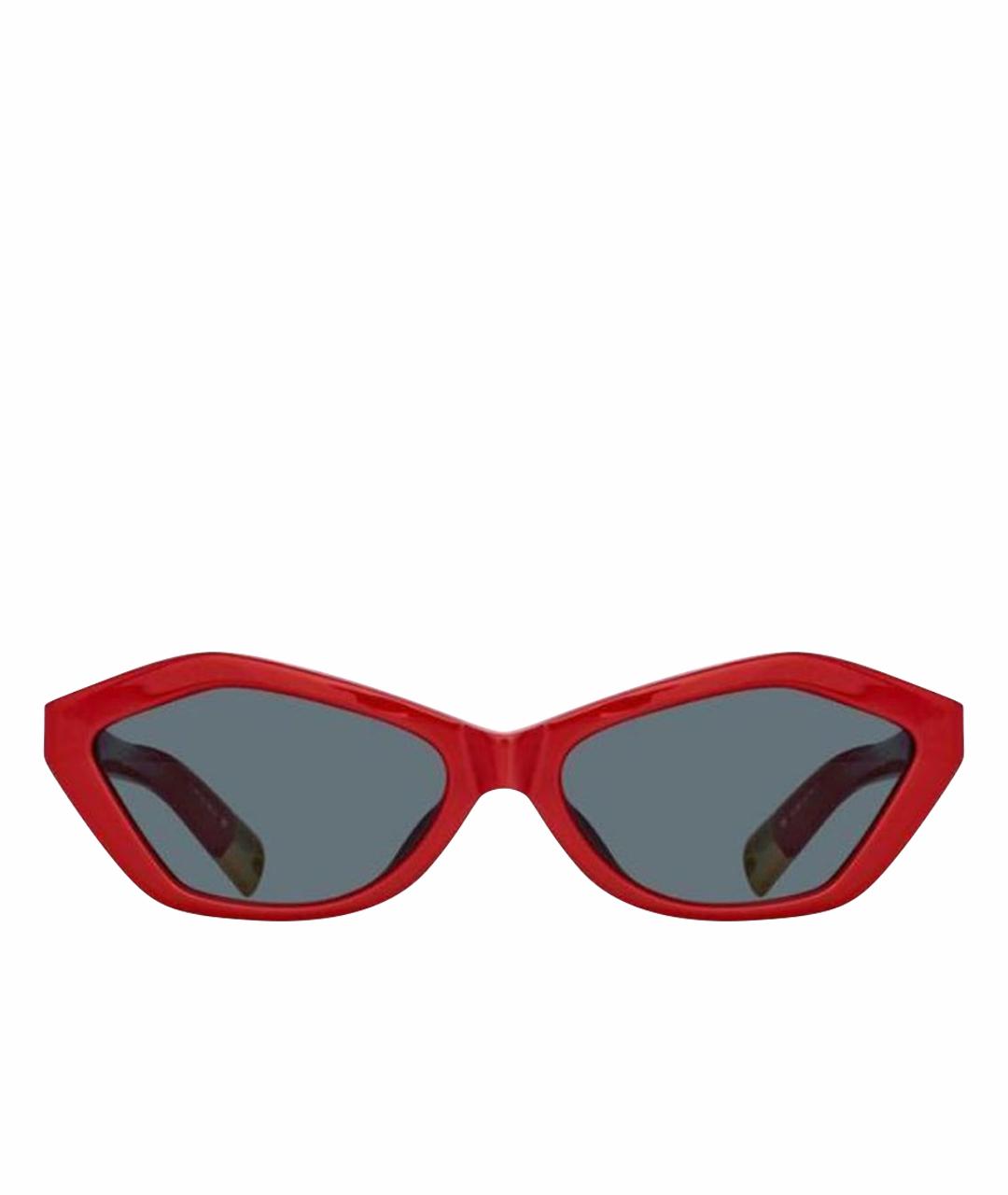 JACQUEMUS Красные пластиковые солнцезащитные очки, фото 1